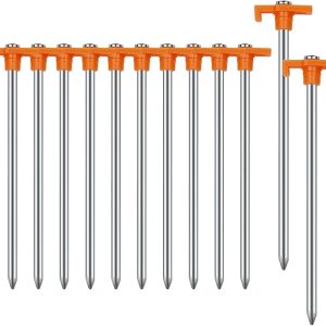 Tent Stakes Heavy Duty